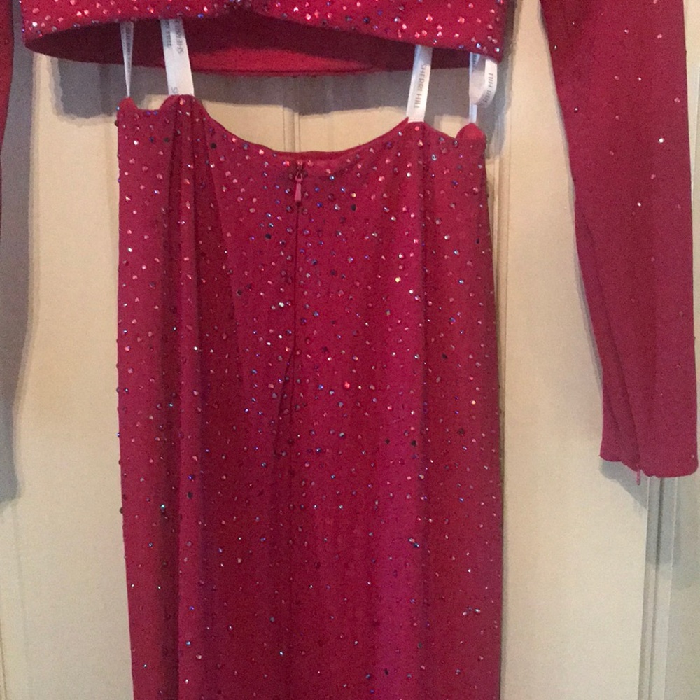 RARE Sherri Hill LONG SLEEVE two piece formal! - Picture 2 of 8